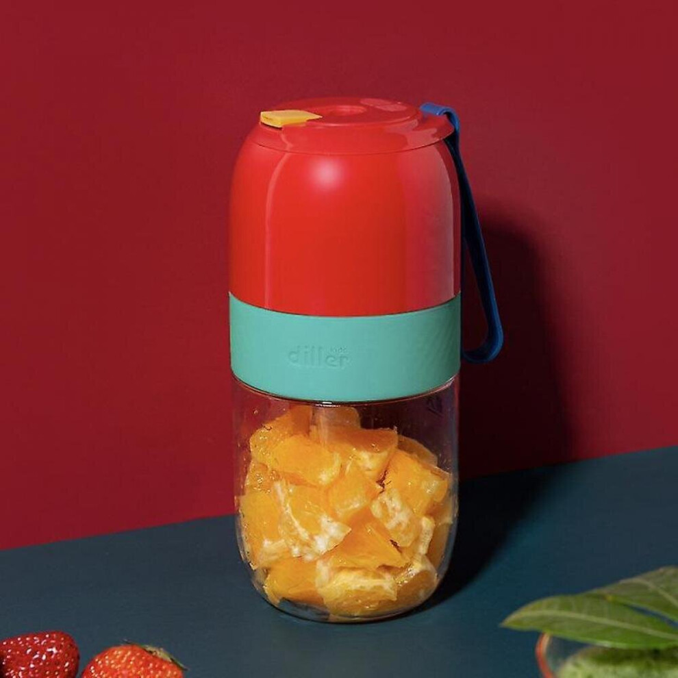 Multi-function Mini Juicer, Household Fresh Juicer, 37w Power Portable Full-automatic Usb Charging-image-OPC-P9YPB65-NEW