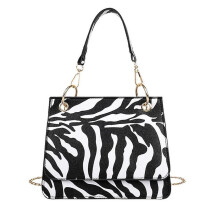 Autumn Ladies Animal Pattern Messenger Totes Street Shoulder Bag Pu Leather Clutch Youth Ladies