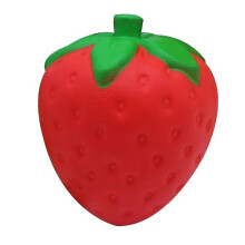 Squishy Simulation Fruit Starry Sky Strawberry Slow Rebound(red)