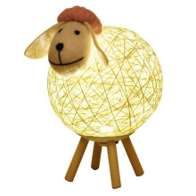 Cute Lamb Lamp Usb Led Night Lights Little Sheep Table Decor Desk Light(dimmable Switch)