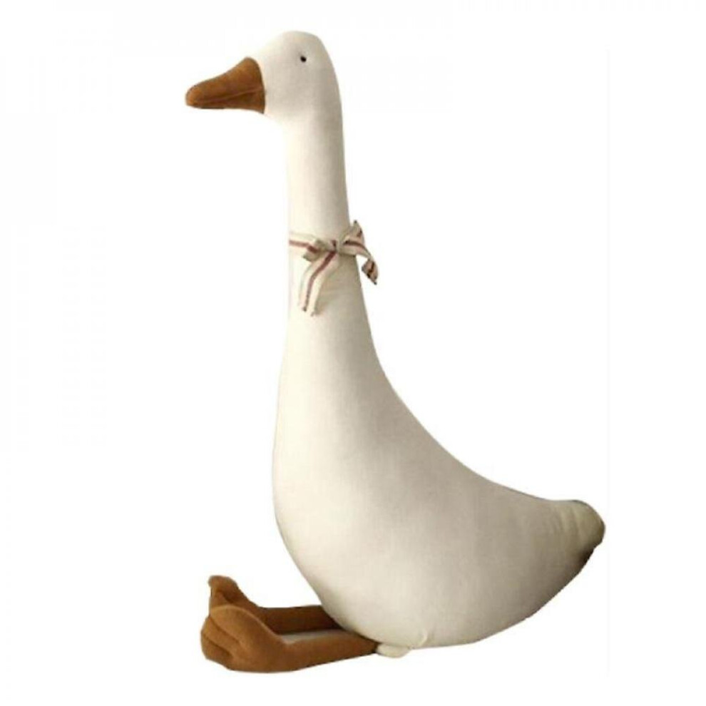 1pcs 50-59cm Ins Nordic Big White Goose Children's Room Decoration Baby Accompany Play Pillow Doll