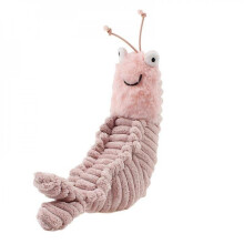 Shrimp Skin Shrimp Lobster Plush Toys Children Company Dolls Holiday Gifts Decorations Pillow(22cm)