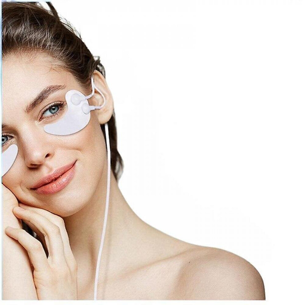 Hkhbjs Dark/White Eye Care Rf Massage Device Reduce Wrinkles Puffiness Circles|Home Use Beauty Devices(White)