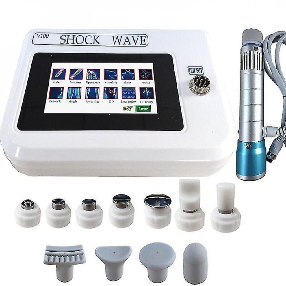 Hkhbjs Body Massage Ed Electromagnetic Extracorporeal Shock Wave Therapy Machine Pain Relief Massager