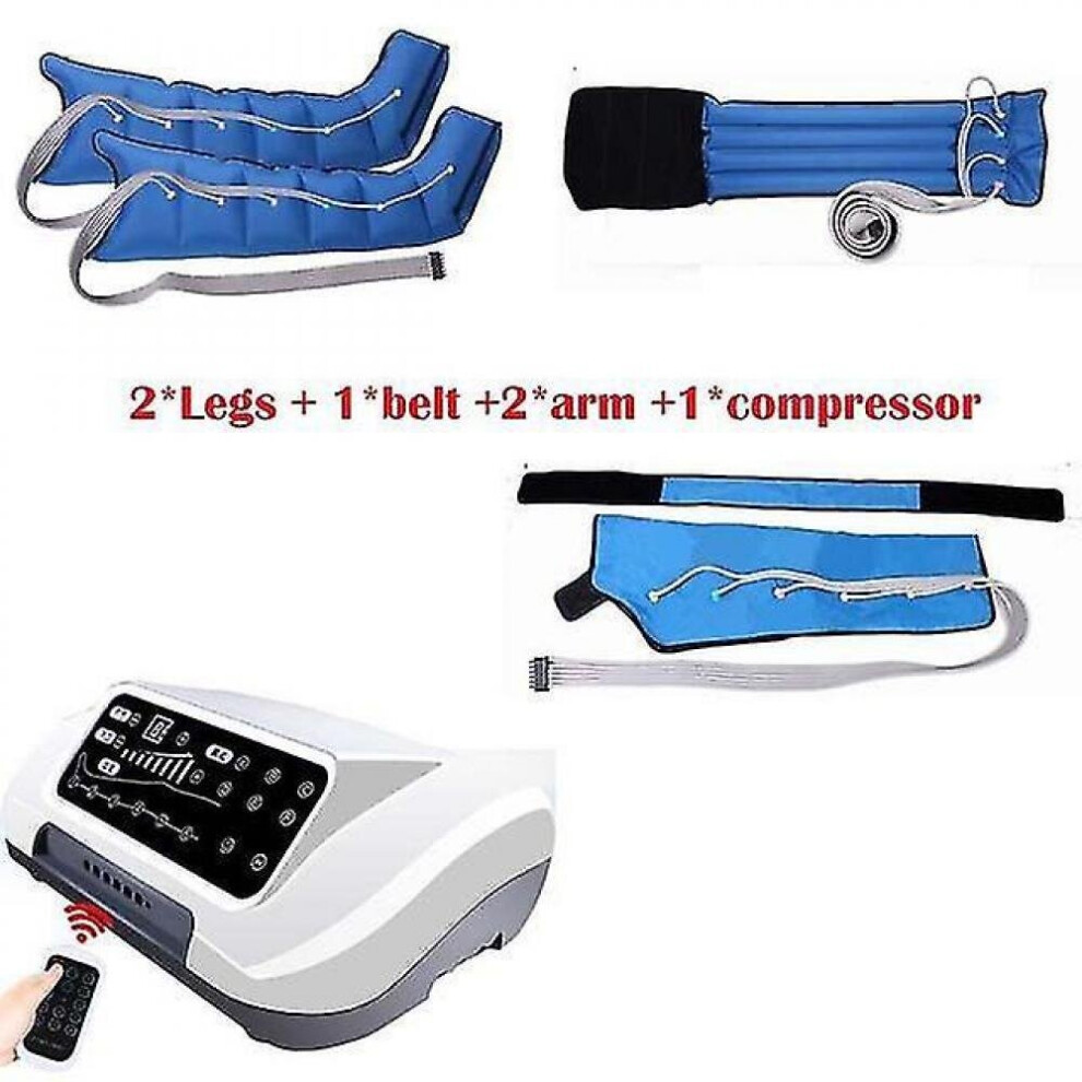 Hkhbjs Pressotherapy Air Compression Leg Foot Massager Vibration Air Wave Pressure Machine 220V