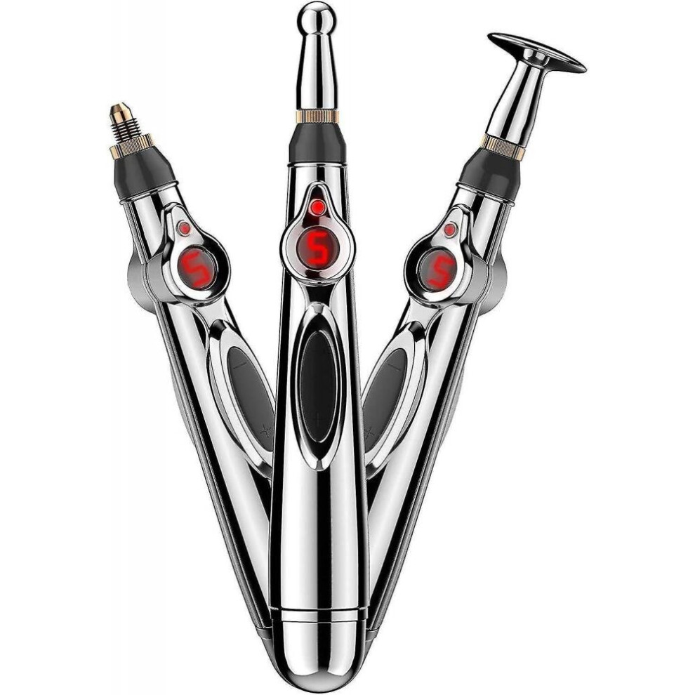 Hkhbjs Electronic Acupuncture Pen, Electric Meridians Laser Therapy Tools