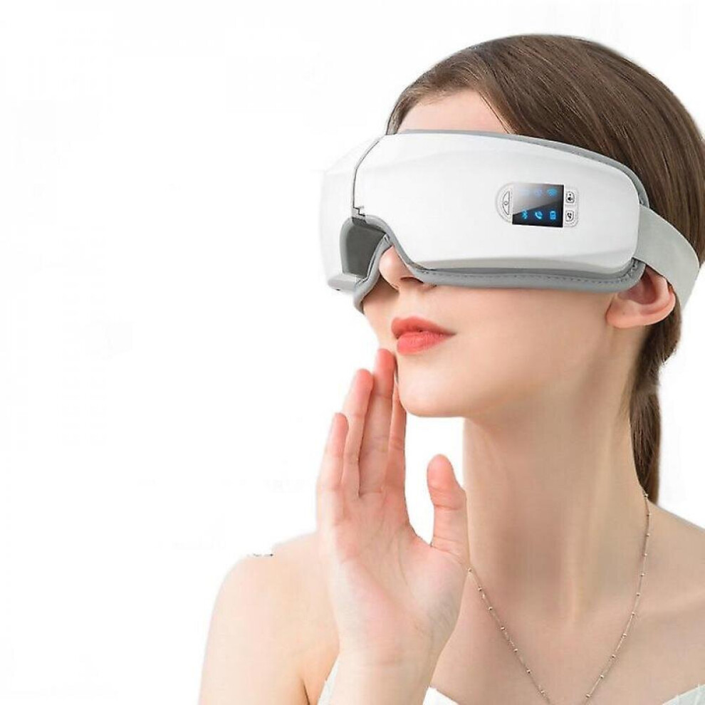 Hkhbjs Dark 4D Smart Airbag Vibration Eye Massager Eye Care Instrumen Heating Bluetooth Music Relieves Fatigue