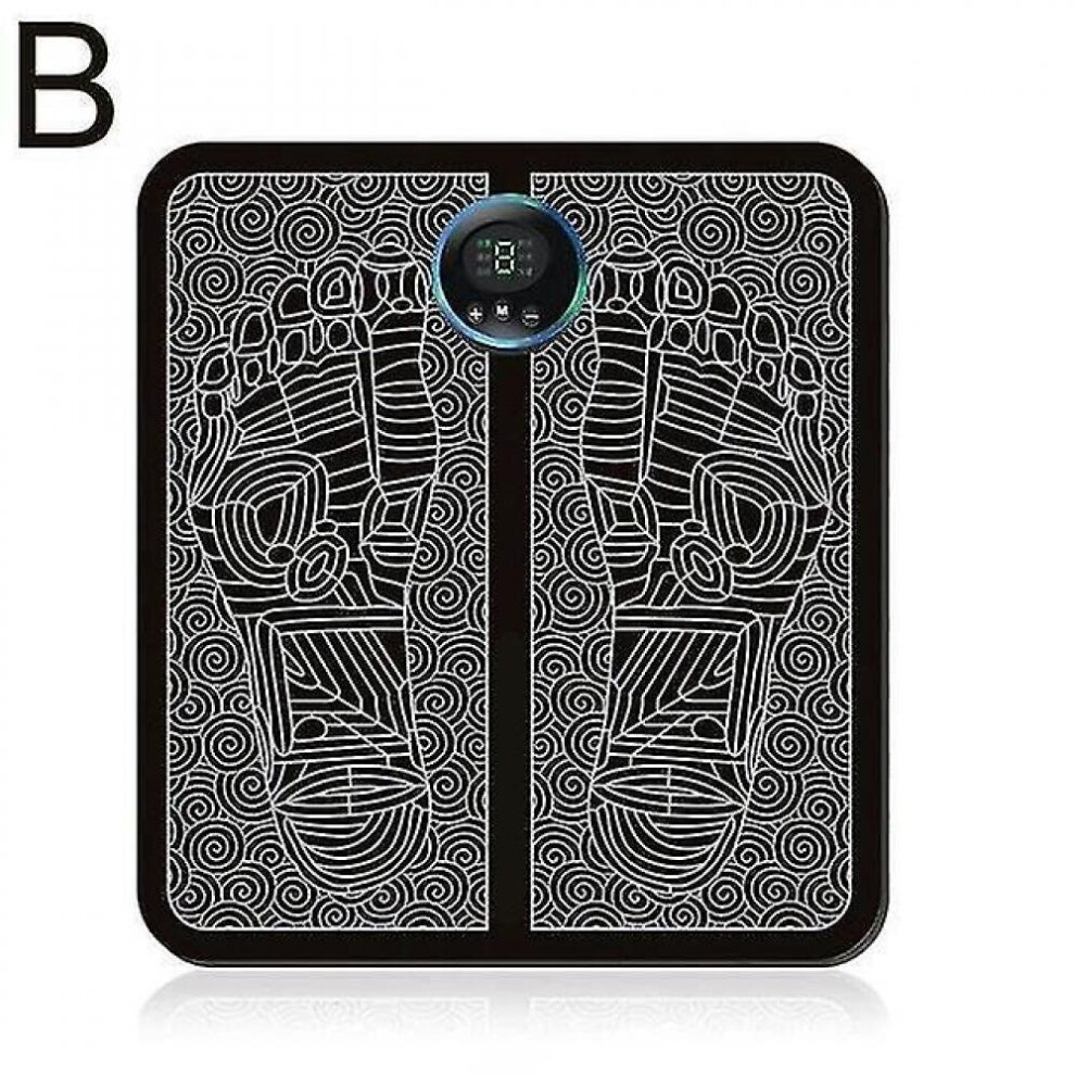 Hkhbjs Ems Leg Reshaping Usb Foot Massager Wireless Remote Control Massage Cushion Household 30X32cm