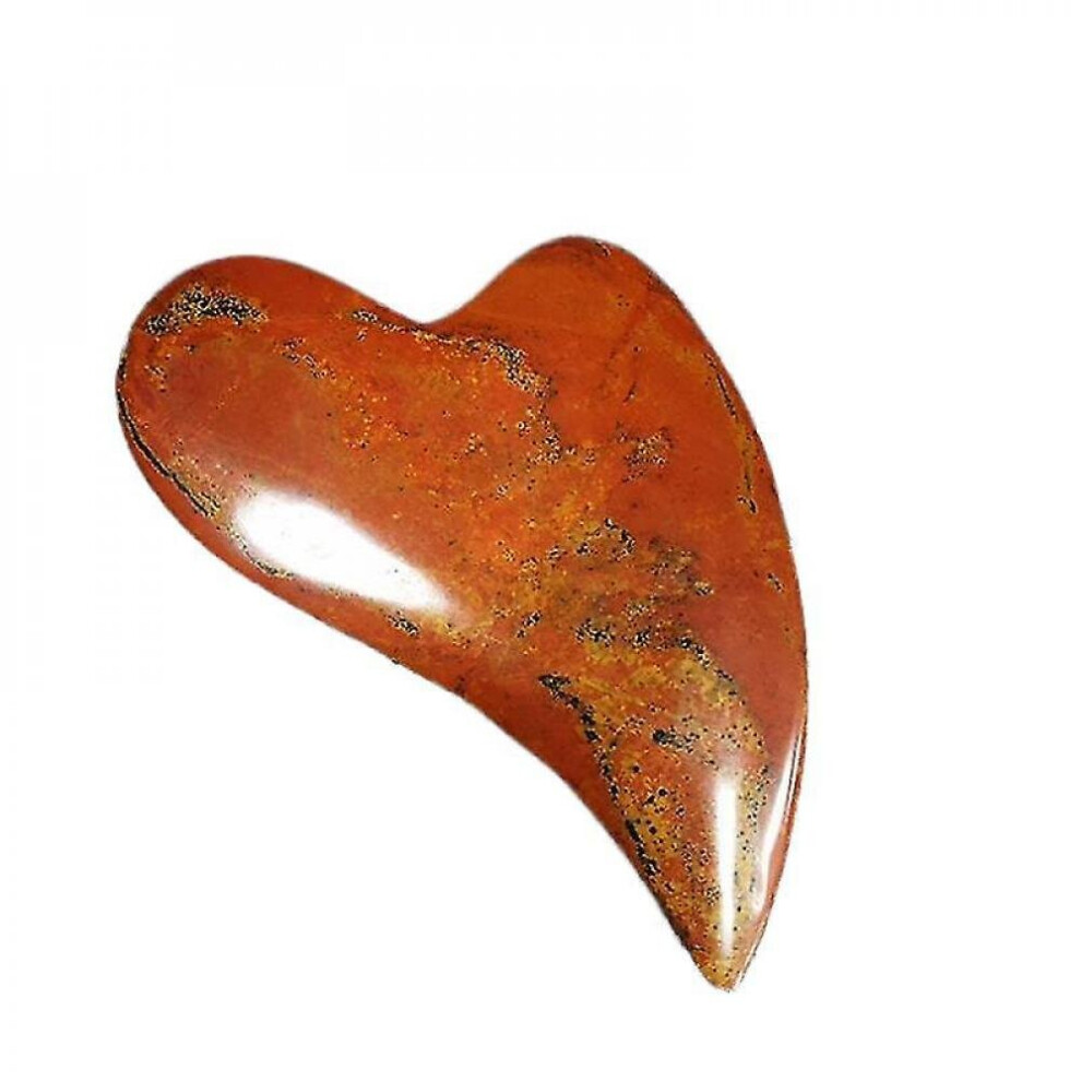 Hkhbjs Red Bian Stone Gouache Scraper Guasha Board Facial Eye Body Scraping Massage Acupuncture Therapy