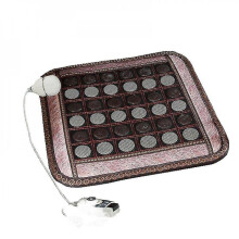 Natural Therapy Healing Jade Germanium Tourmaline Stones Infrared Heating Mat Jade Stone Massage