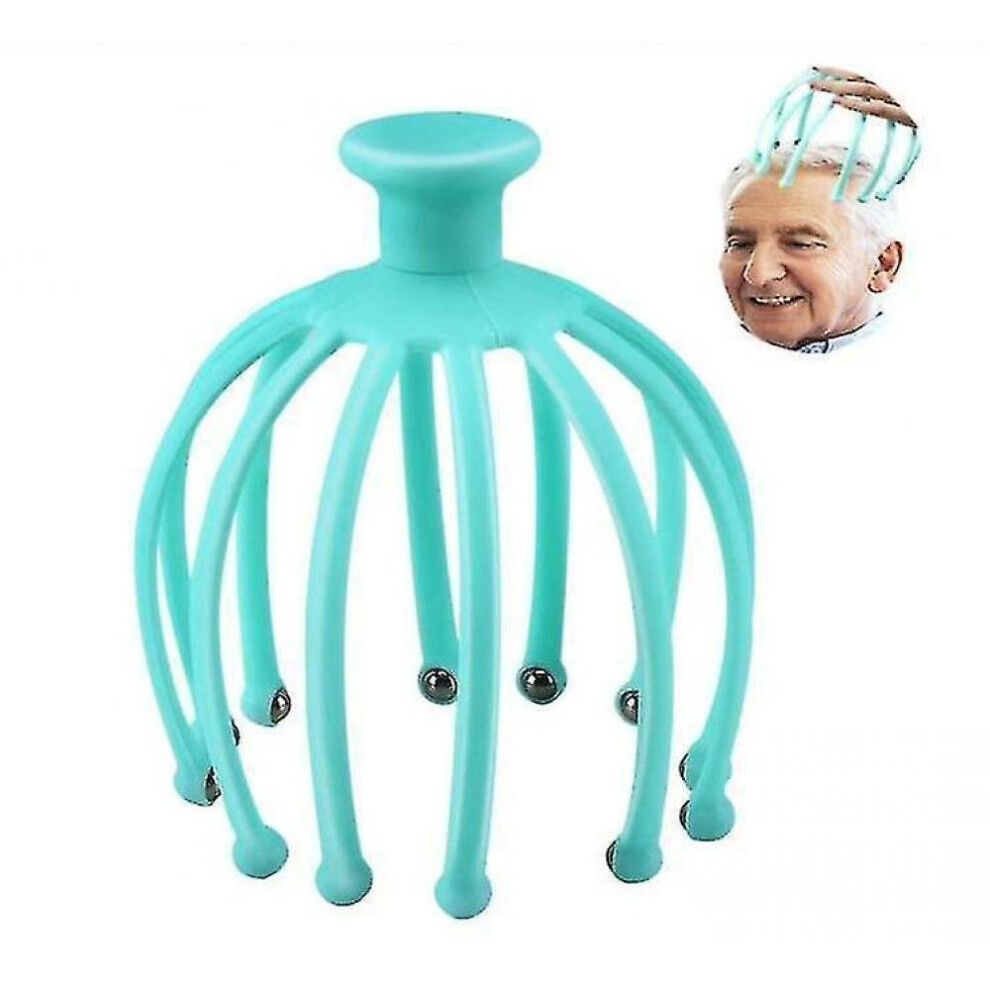 Hkhbjs Scalp Massager Steel Ball Head Massage Relaxation Five Finger Massager For Head