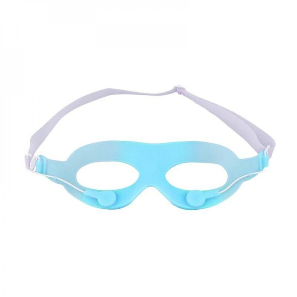 Hkhbjs Blue 5 Modes Eye Massager Eye Relaxing Relieving Wrinkles Reducing Blood|Eye Massage Instrument(Blue)