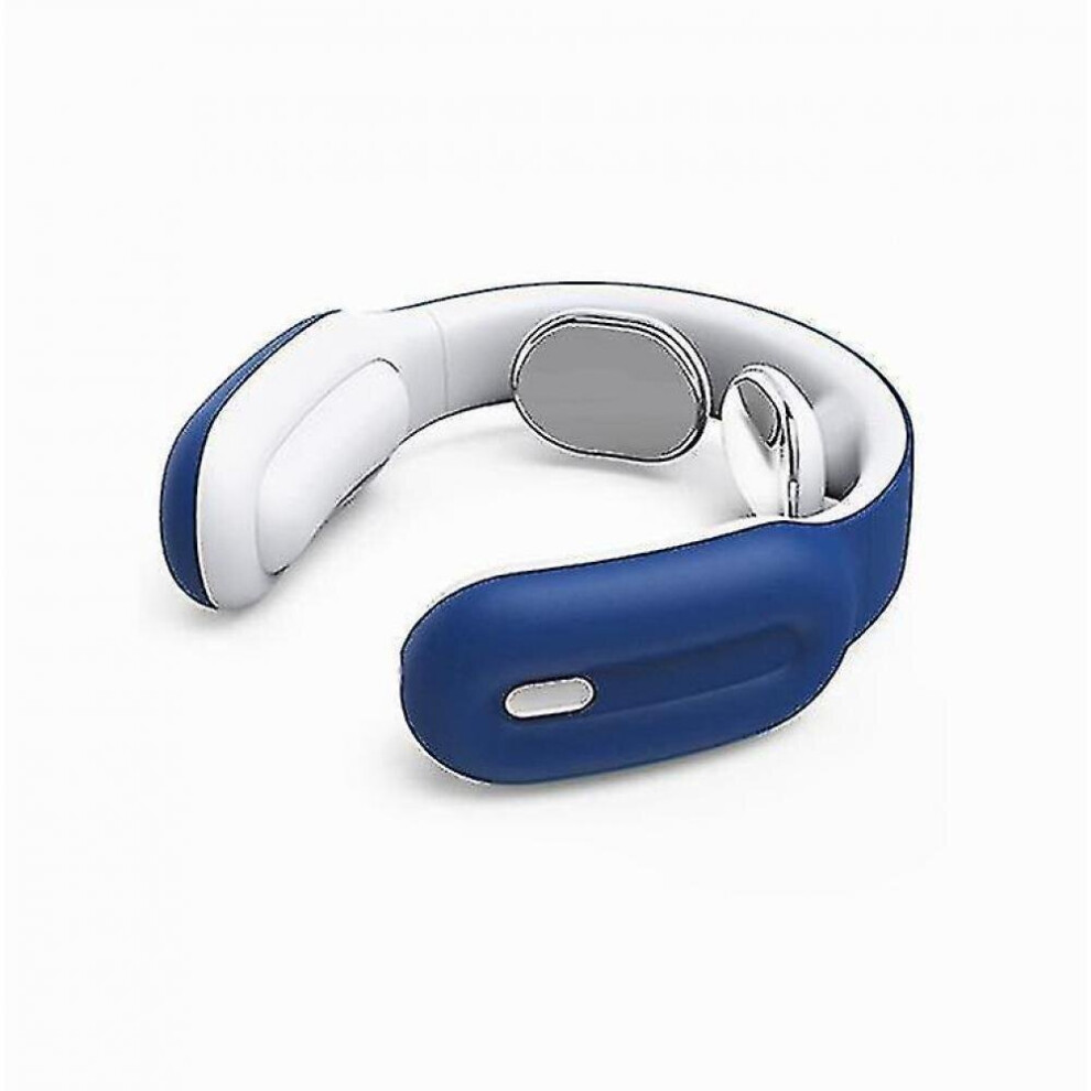 Hkhbjs Blue Cervical Massager Smart Neck Guard Multifunctional Shoulder And Neck Massager(Blue)