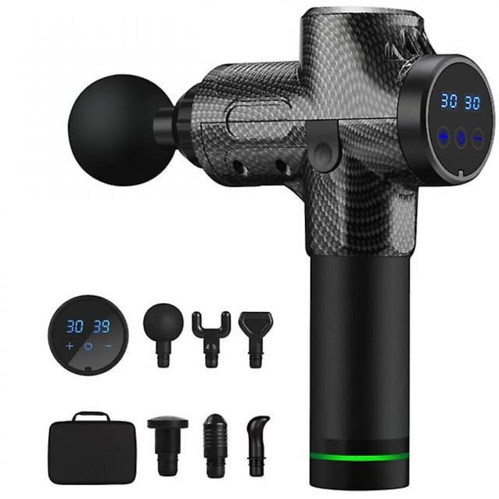 Hkhbjs Massager Vibration Fascial Gun Handheld Deep Tissue Massage