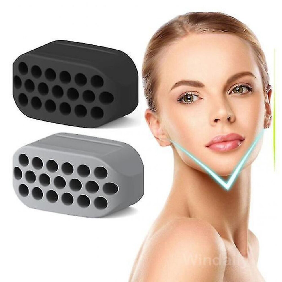 Hkhbjs 2Pcs Jaw Exerciser Jaw Line Toner Double Chin Reducer Eliminator Chisell Jawline Exercise