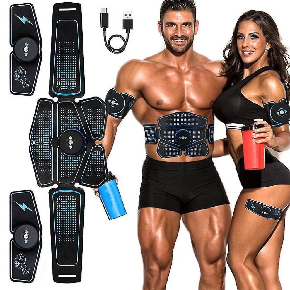 Electric Abdominal Muscle Stimulator - Slimming Massage Unisex Trainer-image-OPC-P9YPRV9-NEW