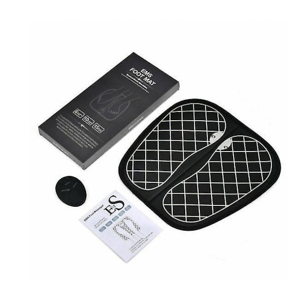 Hkhbjs Ems Foot Massager Electric Foot Massage Mat Abs Physiotherapy Foot Vibrator Battery Version