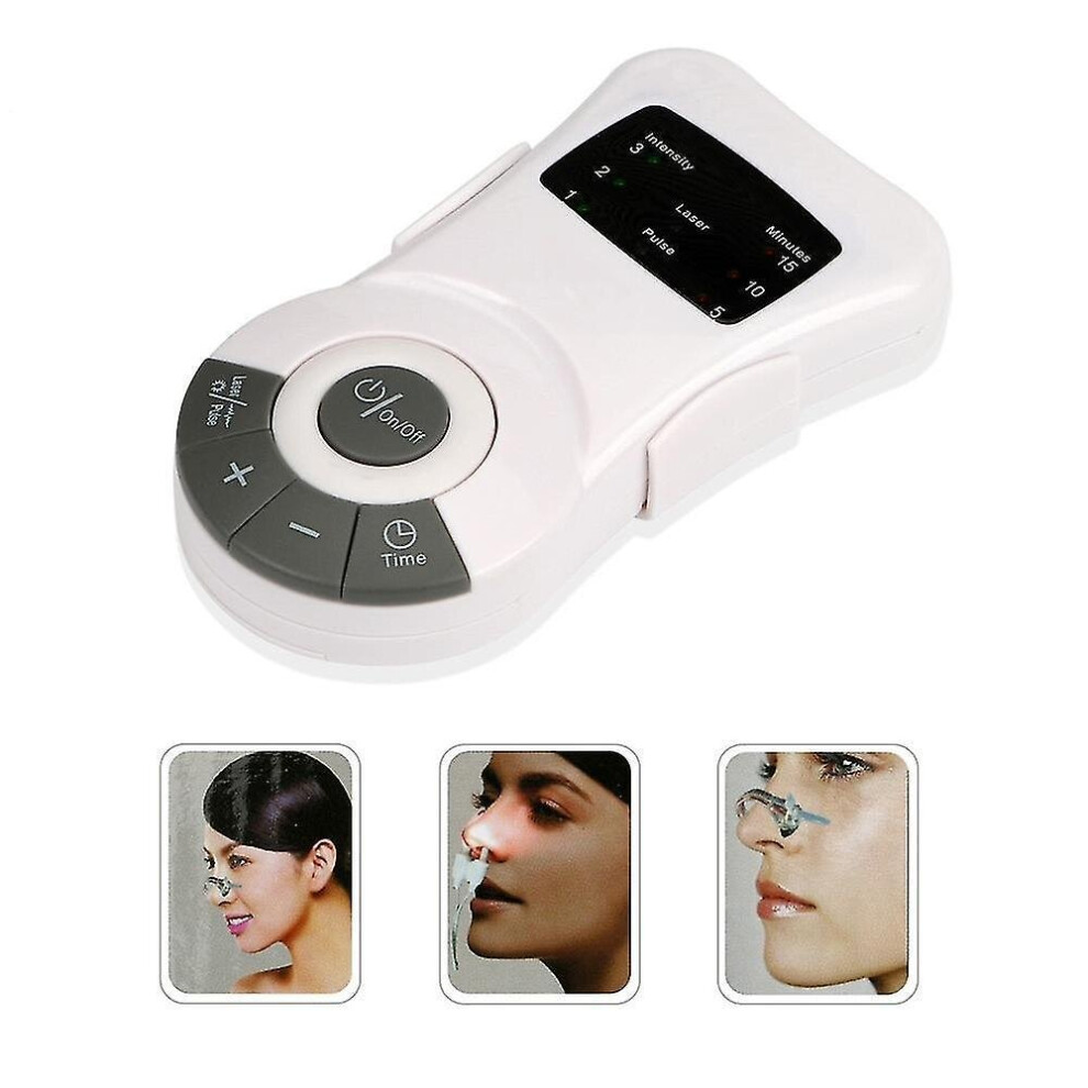 Hkhbjs Light Allergy Rhinitis Therapy Machine Electric Sinusitis Sneezing Nasal Itching Nose Care Device Safety