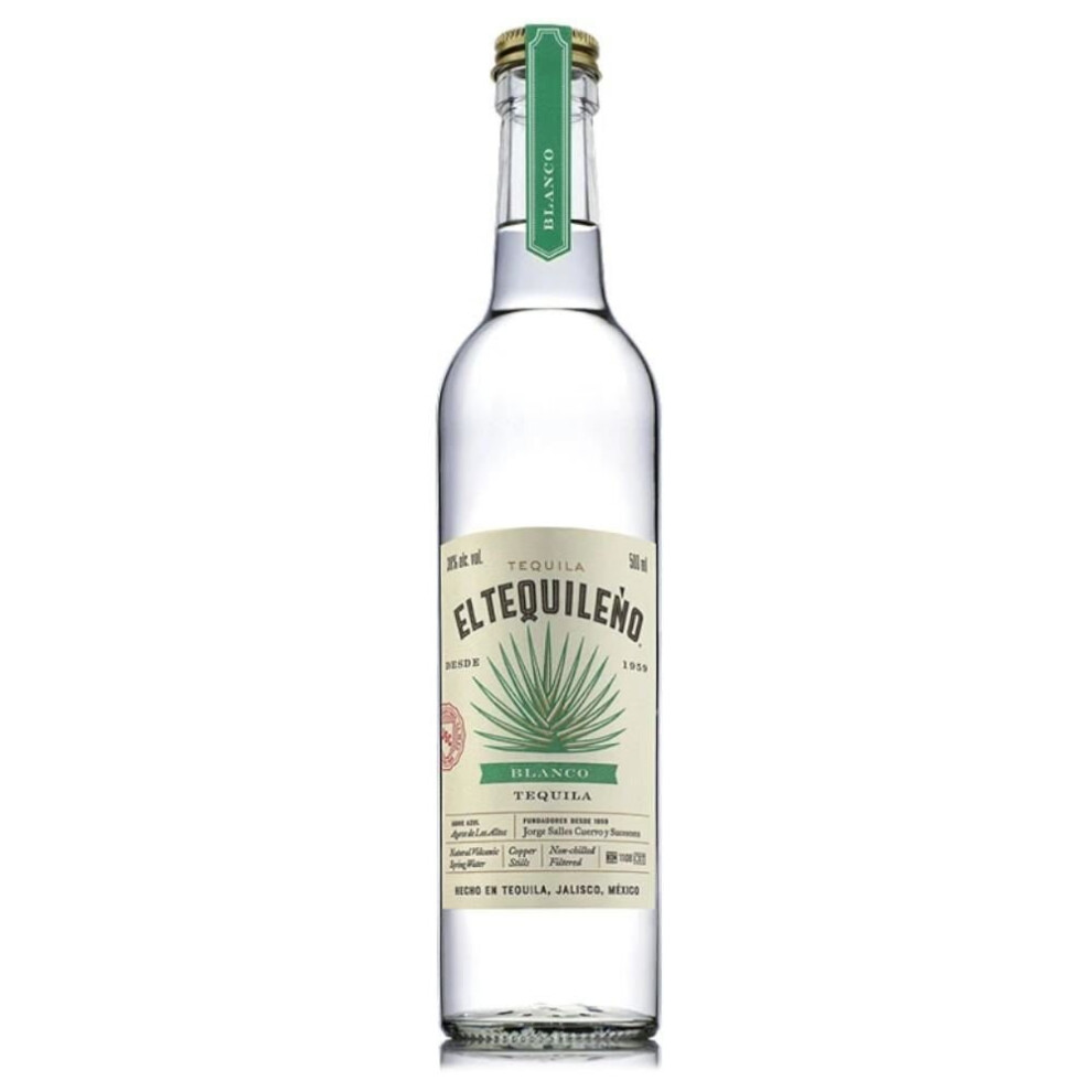 El Tequileno Blanco Tequila 50cl