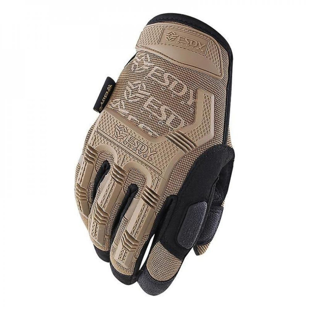 Outdoor Tactical Full-Finger Gloves, Breathable, Wear-Resistant And Touch-Screen Gloves For Riding 7547467738549