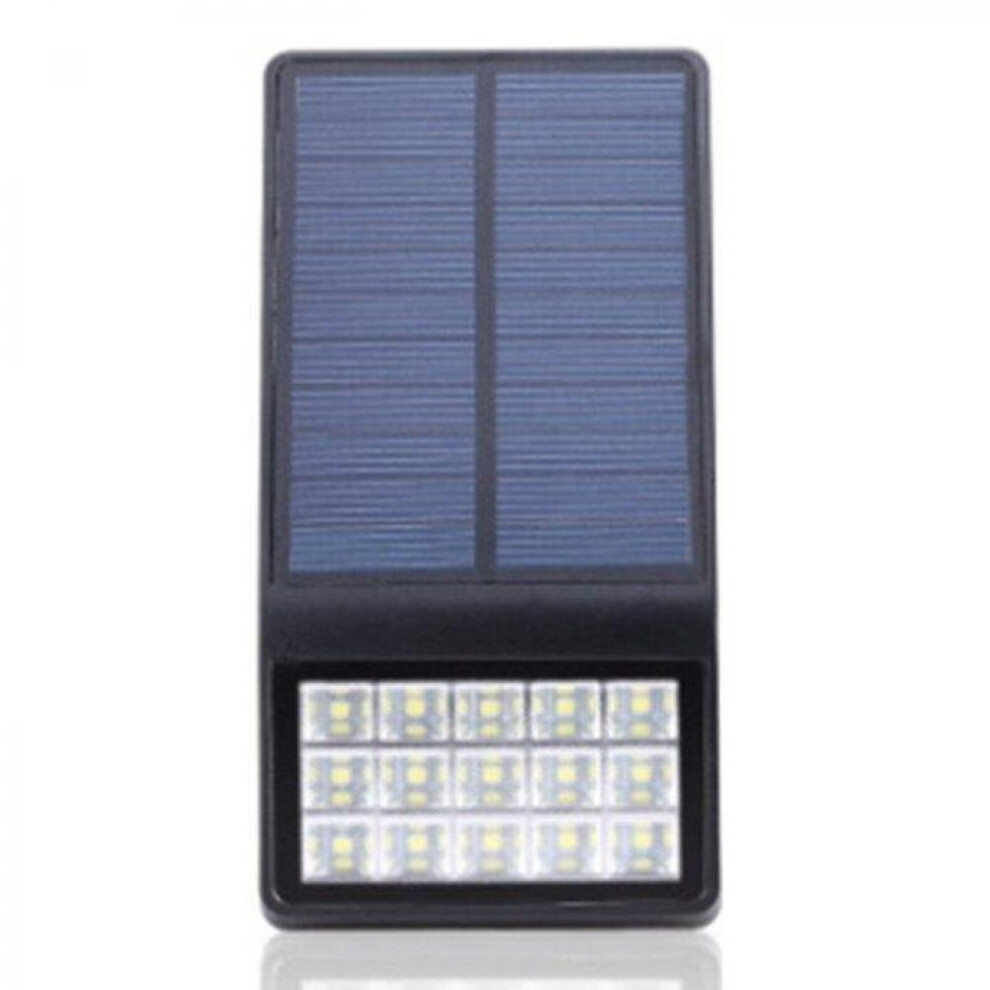 3.7v 1w Solar Powered 15 Led Wall Lamp Night Light Waterproof For Garden Patio Path