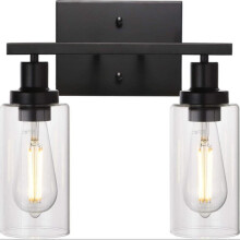 Retro Lamp American Living Room Dining Room Lamp Lamp Wall Lamp Glass Interior Mirror Front Lamp