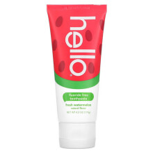 Hello, Kids, Fluoride Free Toothpaste, Watermelon, 4.2 oz (119 g)