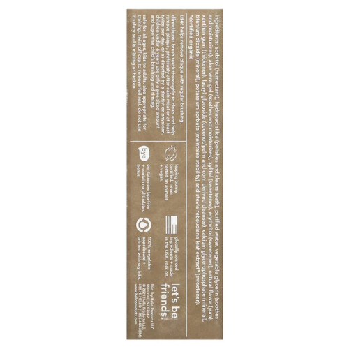 Hello, Kids, Fluoride Free Toothpaste, Watermelon, 4.2 oz (119 g) 2