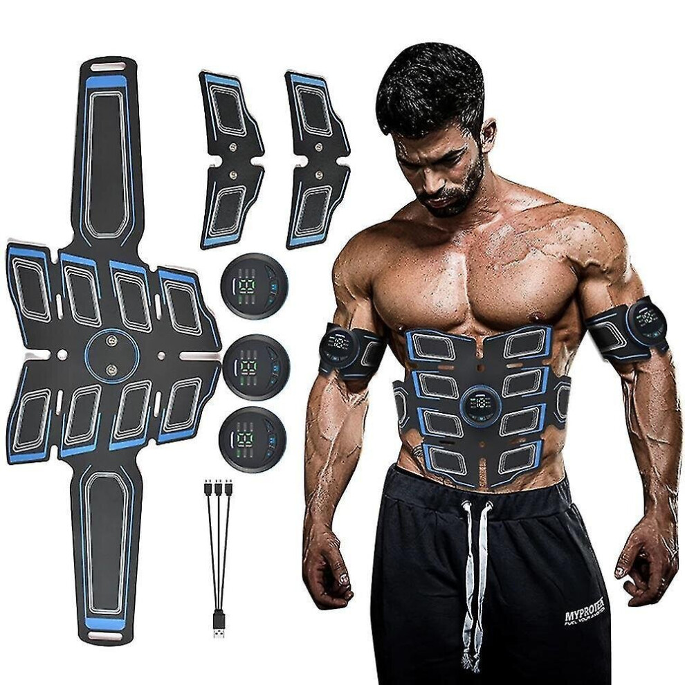 Ems Abdominal Muscle Stimulator Trainer Usb Connect Abs Fitness Equipment-image-OPC-P9YPQH7-NEW