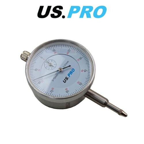 us pro US PRO Tools Metric Dial Test Indicator Gauge Precision Measuring 2657