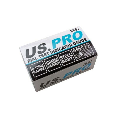 us pro US PRO Tools Metric Dial Test Indicator Gauge Precision Measuring 2657 2