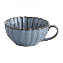 Ceramic Coffee Mug Creative Chrysanthemum Shaped Coffee Cup Saucer Set Simple Afternoon Tea Cup|mugs