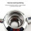 Large Capacity Stainless Steel Teapot Container Coffee Pot Kettle Filter ( 1.5l) 5