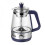 1000ml Tea Maker Black Tea Pu'er Glass Steaming Teapot Automatic Thermal Insulation Steam Boiling 1