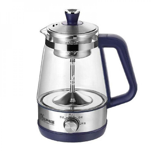 1000ml Tea Maker Black Tea Pu'er Glass Steaming Teapot Automatic Thermal Insulation Steam Boiling