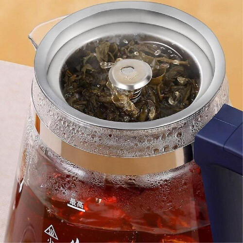 1000ml Tea Maker Black Tea Pu'er Glass Steaming Teapot Automatic Thermal Insulation Steam Boiling 1