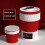 Electric Water Kettle Portable Silicone Folding Kettle Hidden Handle Mini Insulation Kettle 2