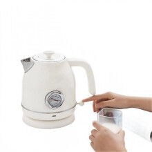 Suitable For Mijiaquan Kitchen Retro Thermometer Electric Kettle 1.7l Stainless Steel Kettle