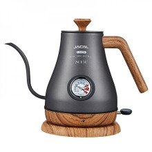 Electric Kettle Tea Coffee Pot Slender Spout Matte Texture Stainless Steel Liner With Temperature