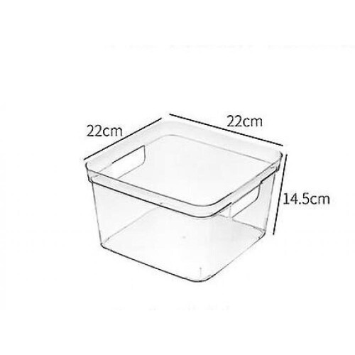 Clear Plastic Storage Bin With Handles,kitchen/organizersstorage 1