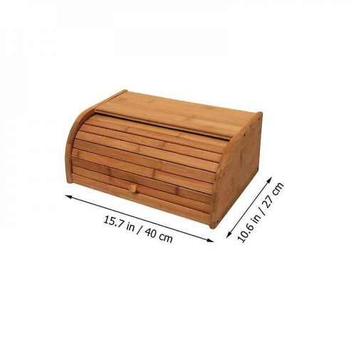 Wooden Kitchen Bread Box Food Container Fruit Organizer For Kitchen|bottles 1