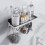 Storage Rack Multifunctional With Hook Shampoo Item Bathroom Accessories|storage Shelves Racks 2