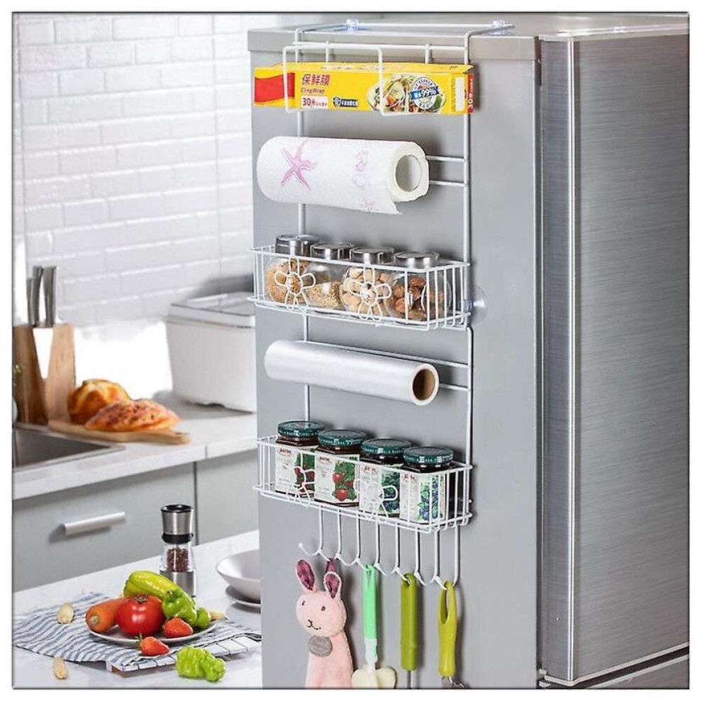Multi Functional Refrigerator Rack Fridge Side Shelf Multi Layer Sidewall Holders Racks-image-OPC-P9YQ5SX-NEW