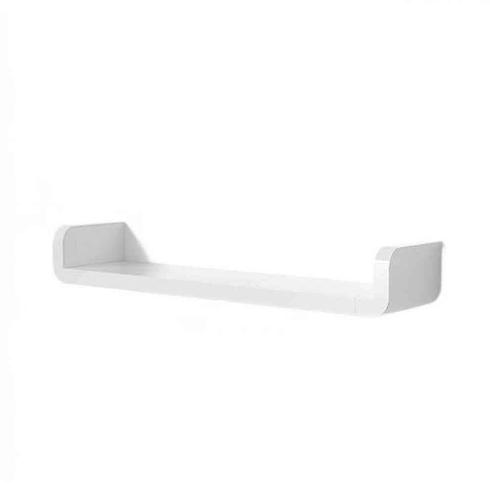 Bathroom Shelf Storage Organizer Rack White Plastic Without Drilling|storage Shelves Racks
