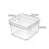 Clear Plastic Storage Bin With Handles,kitchen/cabinetorganizersstorage 2