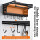 Aluminum Microwave Oven Rack Wall Mount Microwave Kitchen Desktop Organizer Holders Racks 3