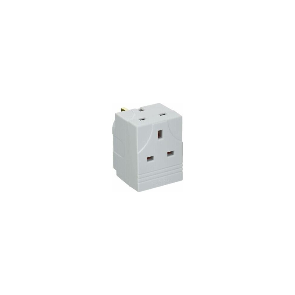 3 Way Plug Adapter 13A