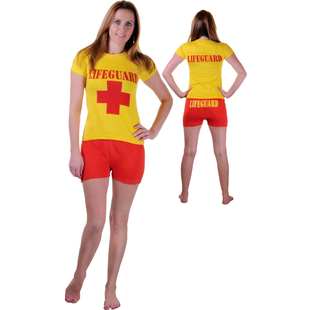 (Small / Medium ) Ladies Lifeguard Costume