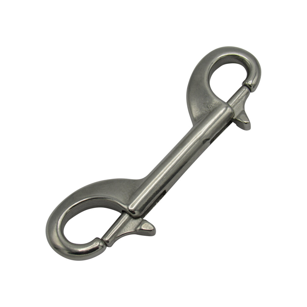 Double Ended Snap Hook For Dog Leash Stainless Steel 101Mm 707152587587