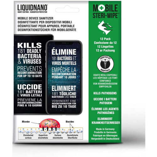 Liquidnano Mobile Steri Wipe 4 Pack 1